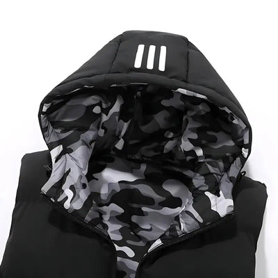 Doudoune militaire sans manche