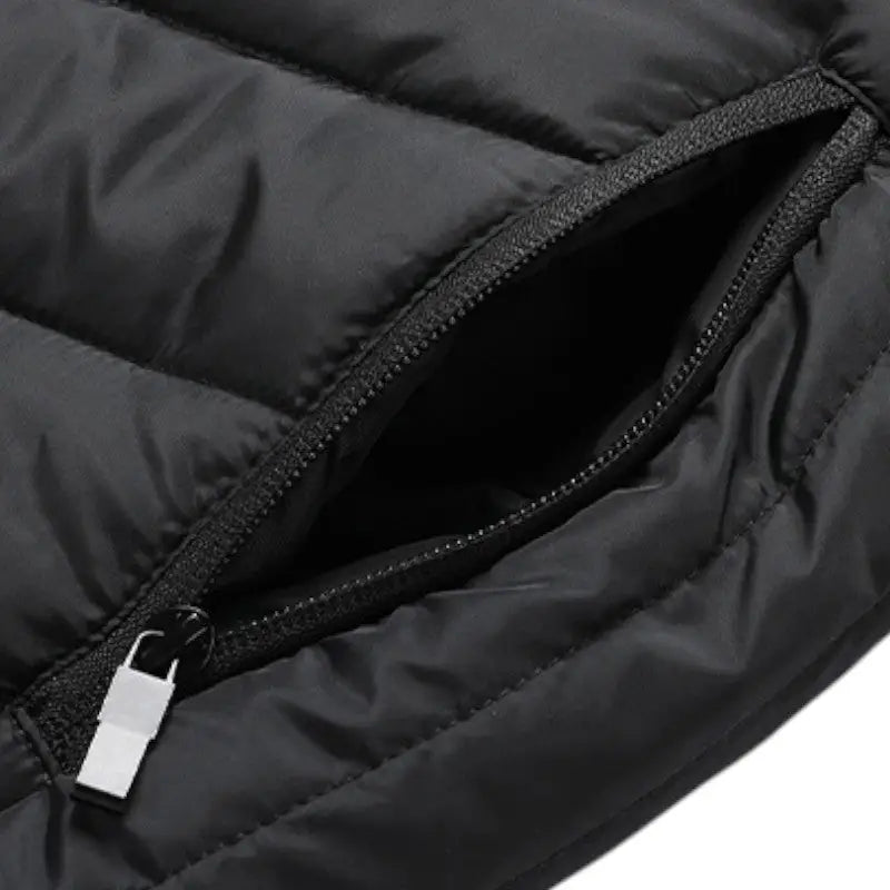 Doudoune sans manche chauffante