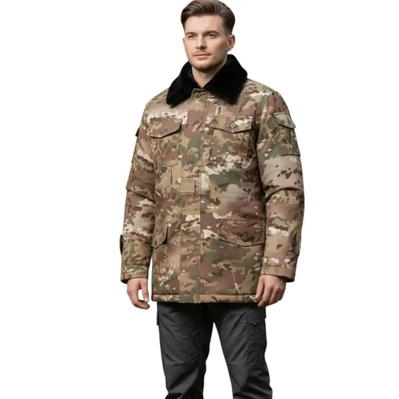 Doudoune style militaire homme