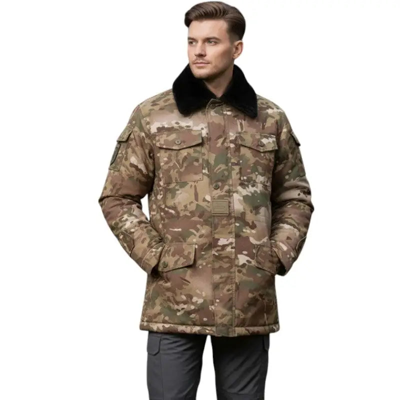 Doudoune style militaire homme