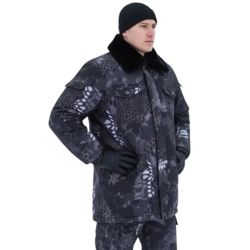 Doudoune style militaire homme