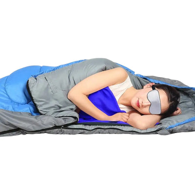 Drap de sac de couchage avec fermeture éclair