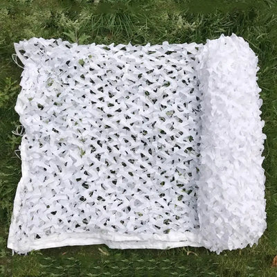Filet de camouflage blanc