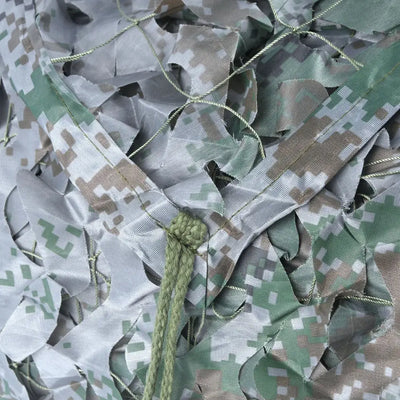 Filet de camouflage avec cordage