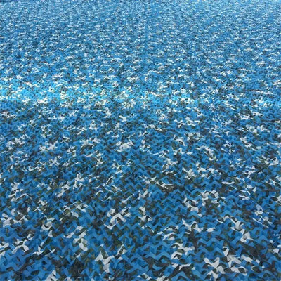 Filet de camouflage bleu