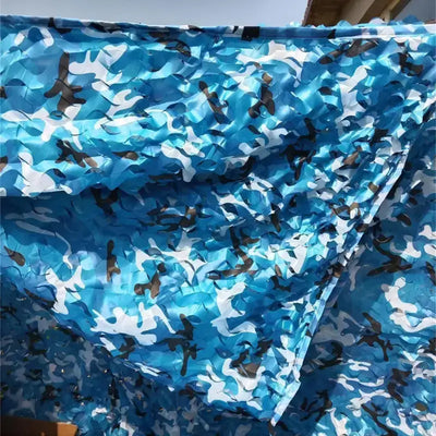 Filet de camouflage bleu