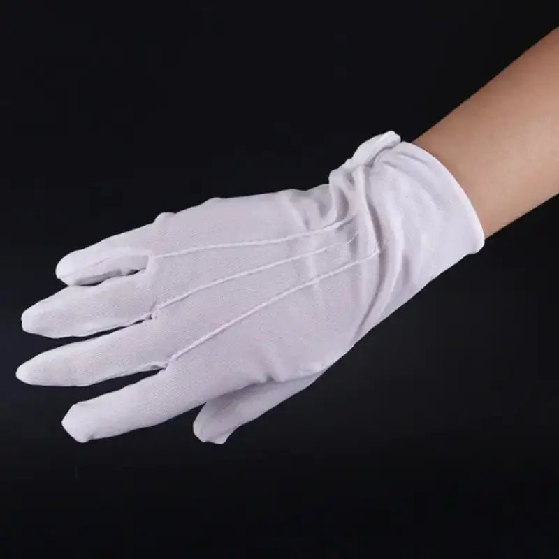 Gant blanc ceremonie militaire