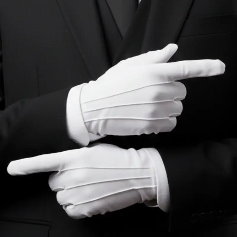 Gant blanc ceremonie militaire