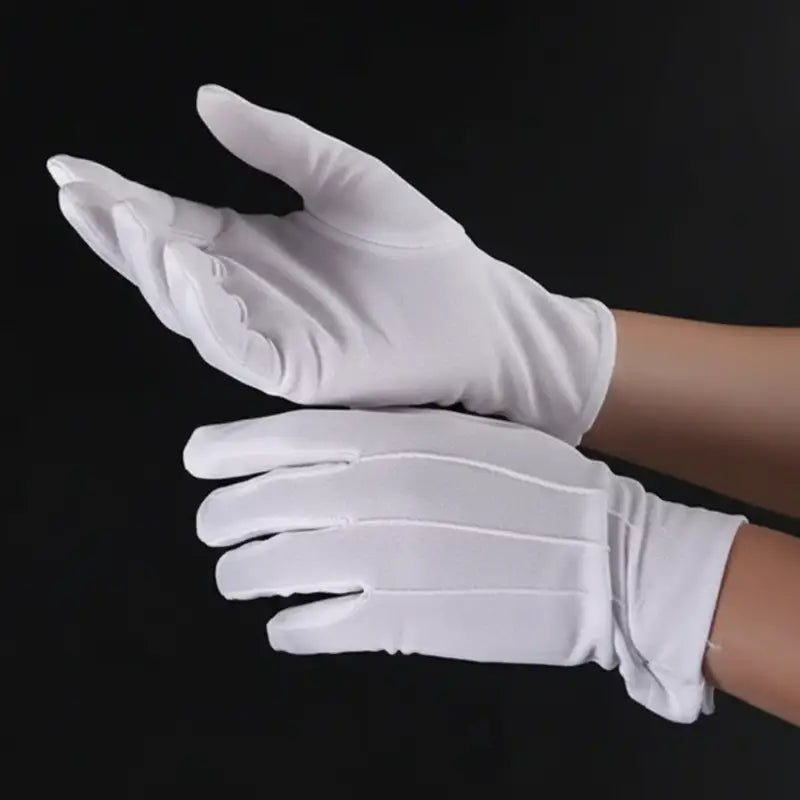 Gant blanc ceremonie militaire