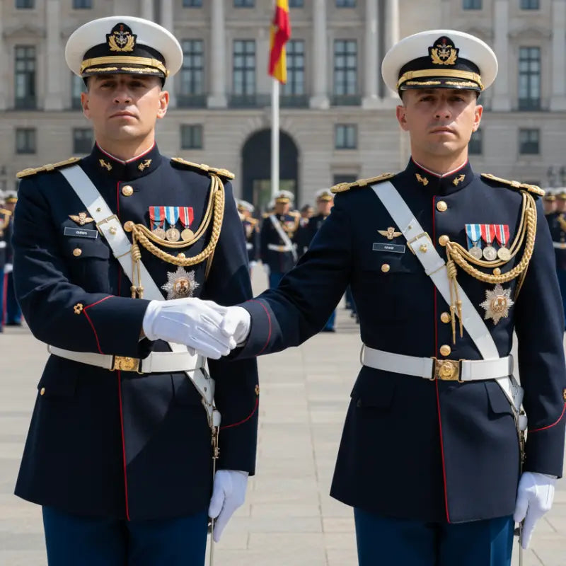 Gant blanc ceremonie militaire