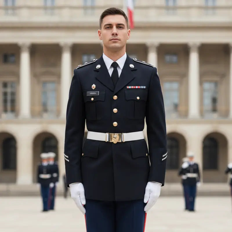 Gant blanc ceremonie militaire
