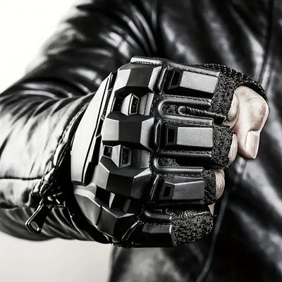 GANT MILITAIRE DE COMBAT A MI-DOIGT