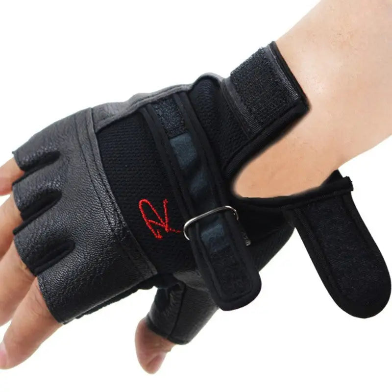 Gants sans doigts pour homme