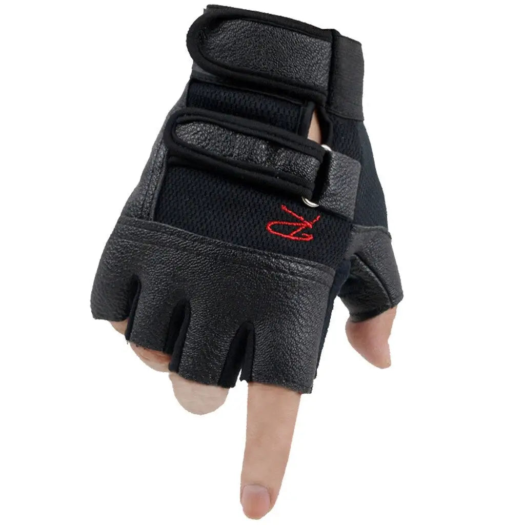 Gants sans doigts pour homme