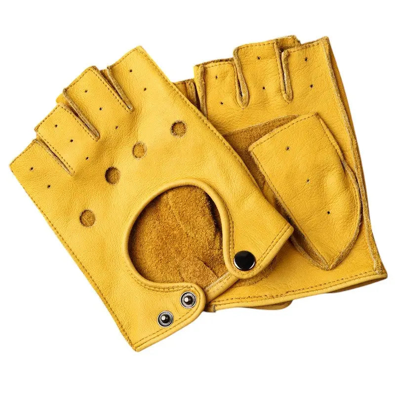 Gants sans doigts homme
