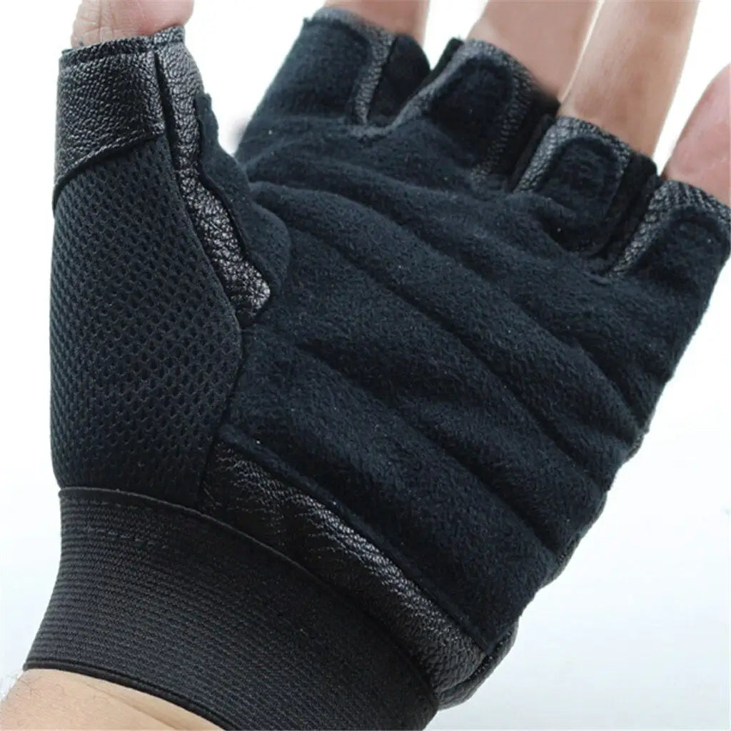 Gants sans doigts pour homme