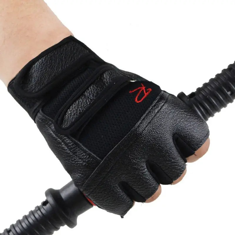Gants sans doigts pour homme