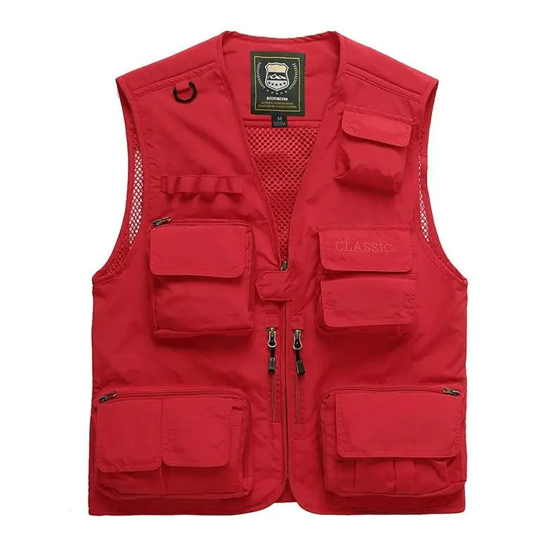 Gilet de chasse orange