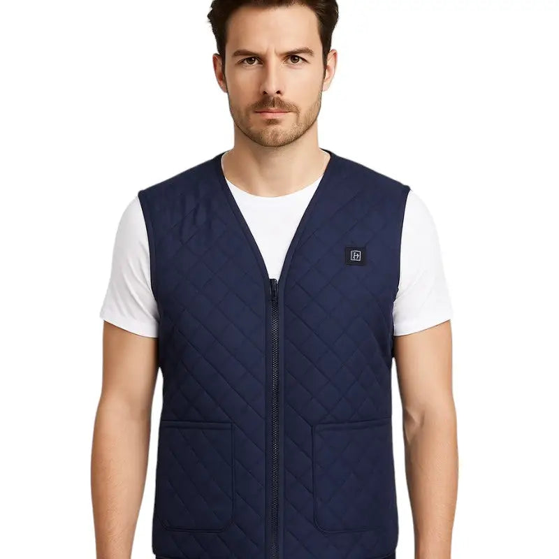 Gilet chauffant homme température réglable