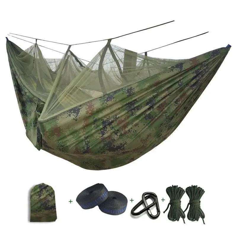 HAMAC TOILE PARACHUTE DE CAMPING