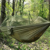 HAMAC TOILE PARACHUTE DOUBLE AVEC MOUSTIQUAIRE
