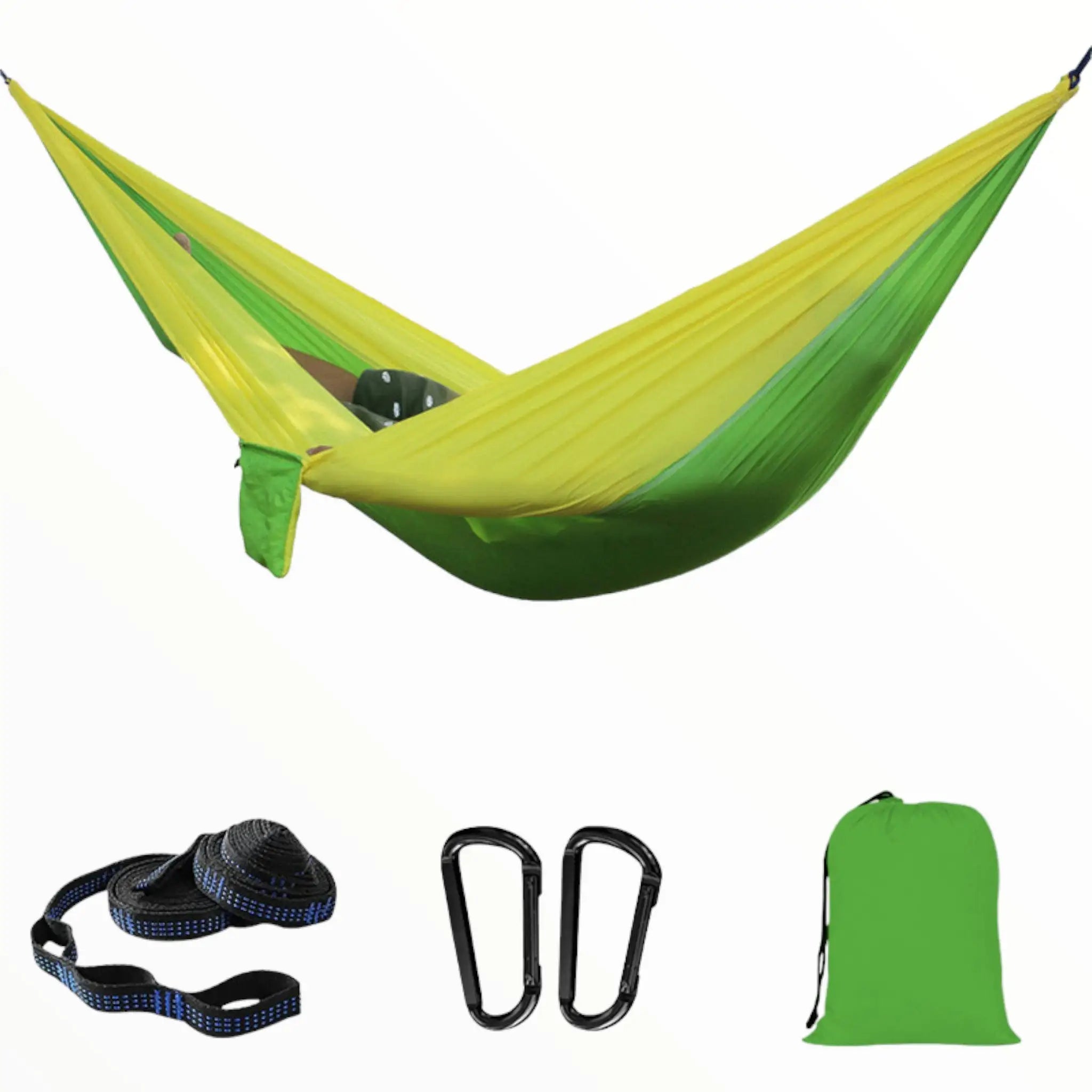 HAMAC TOILE PARACHUTE SOLIDE EN DIFFERENTS COLORIS