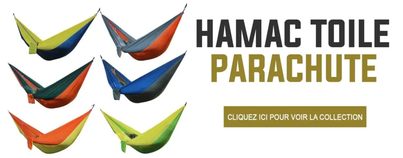 hamac toile parachute