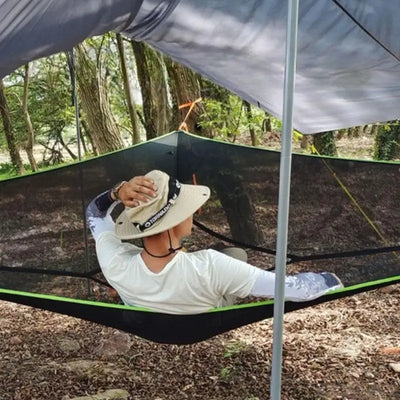 Hamac en triangle scout