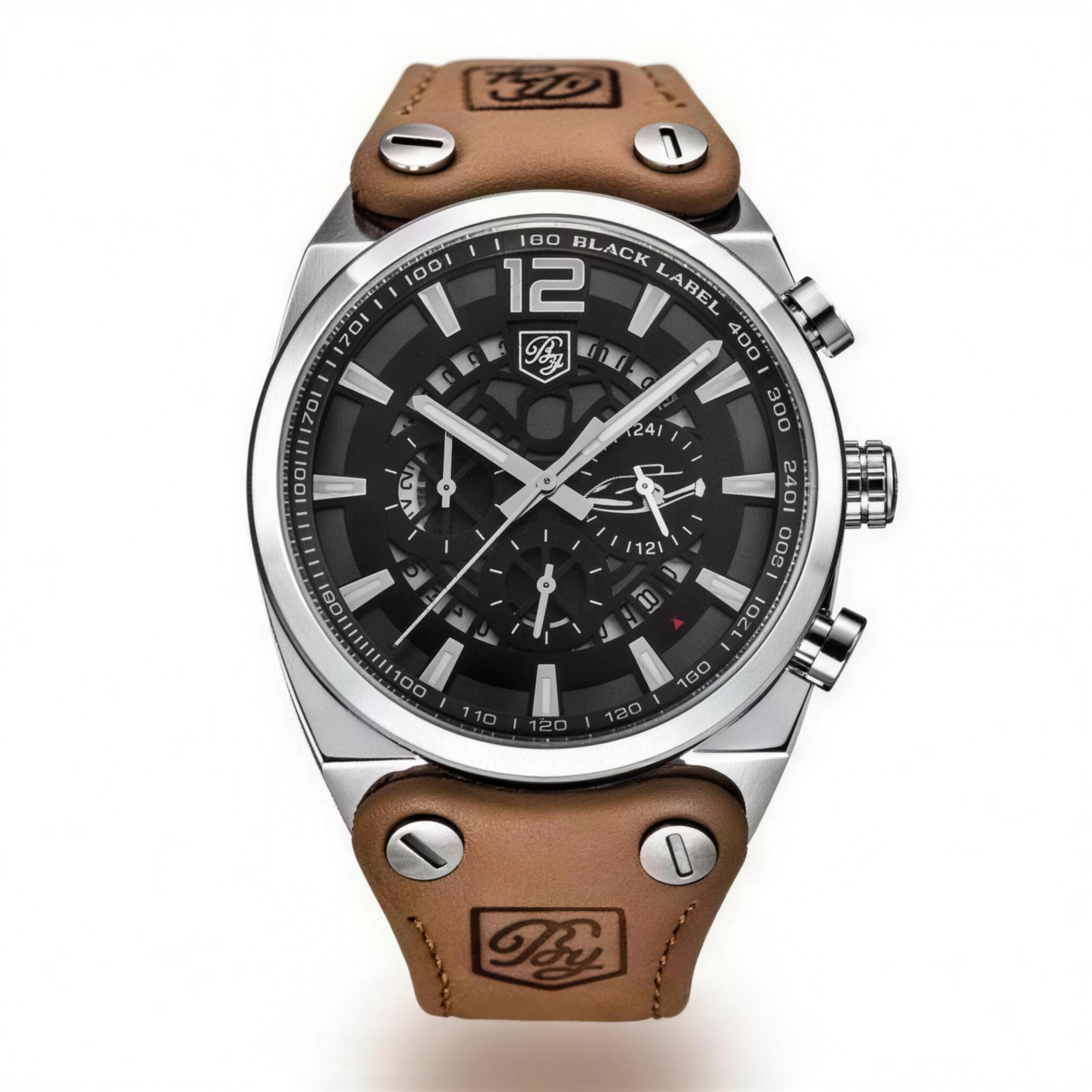 MONTRE MILITAIRE - CUIR VERITABLE