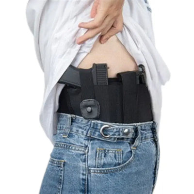 Holster port discret