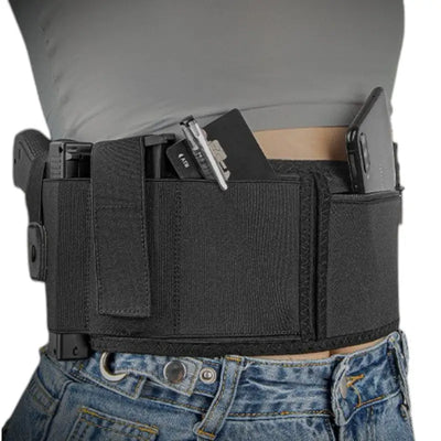 Holster port discret