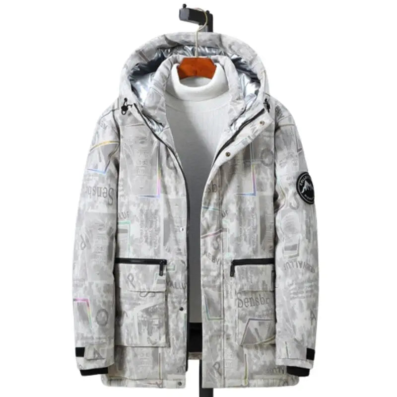 Homme Style Parka grande taille