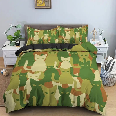 Housse de couette ado garçon militaire