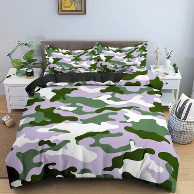 Housse de couette ado garçon militaire