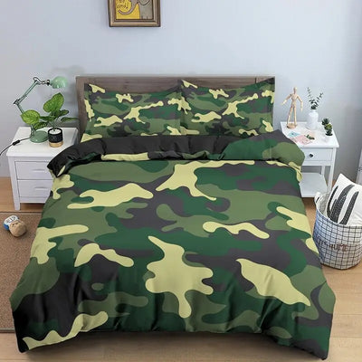 Housse de couette ado garçon militaire