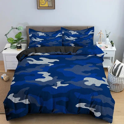 Housse de couette ado garçon militaire
