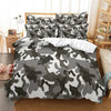 Housse de couette imprimé militaire