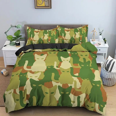 Housse de couette militaire 1 personne