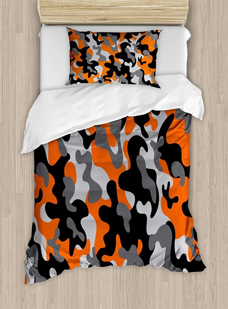 HOUSSE DE COUETTE MILITAIRE - CAMOUFLAGE ARTISTIQUE