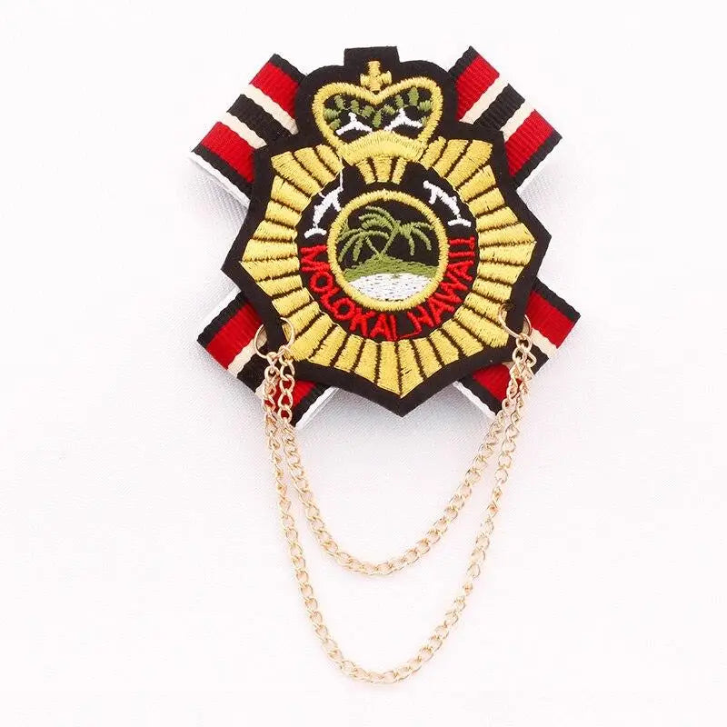 Insigne militaire en tissu