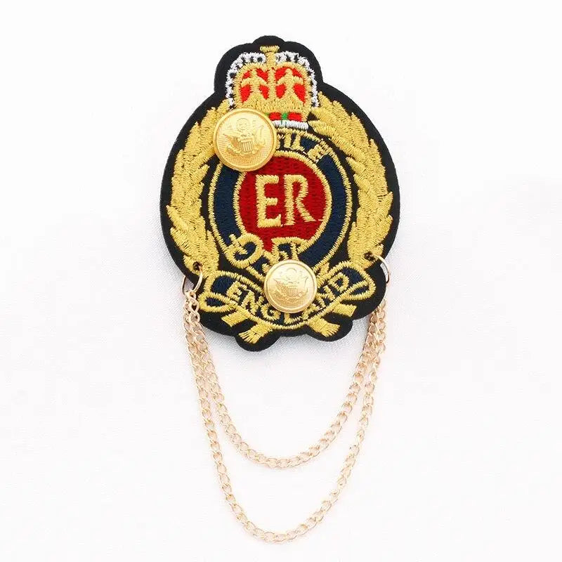 Insigne militaire en tissu