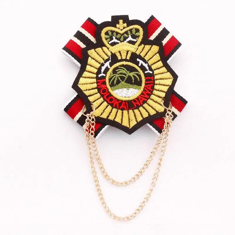 Insigne militaire en tissu