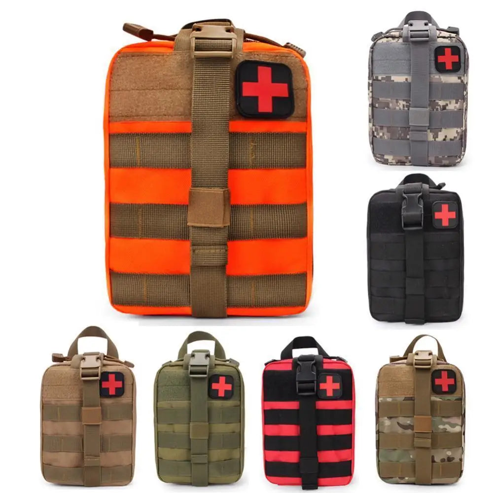 WONCROW  Kit de Survie Militaire Complet XXL - Trousse de Secours  Randonnée + Couverture de Survie + Allume Feu Sac Tactique Matériel Camping  Pharmacie Complete Equipement Materiel Pierre Accessoires : :  Sports et Loisirs