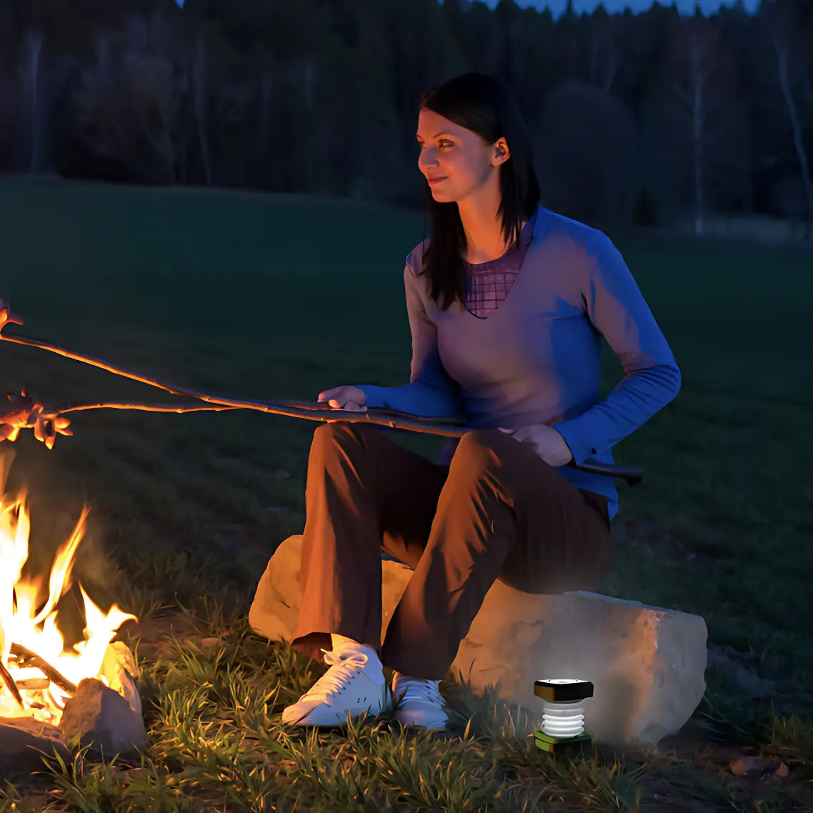 Lampe de camping solaire
