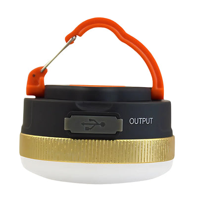 Lampe de camping avec crochet de suspension