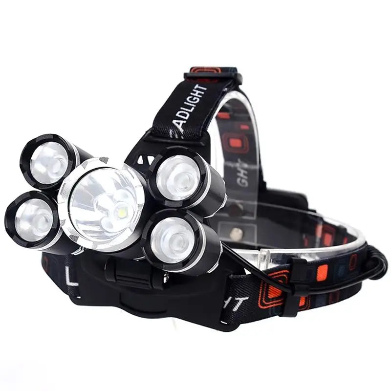 LAMPE FRONTALE - LAMPE FRONTALE 4000 LUMEN CREE XML T6 + 4XPE