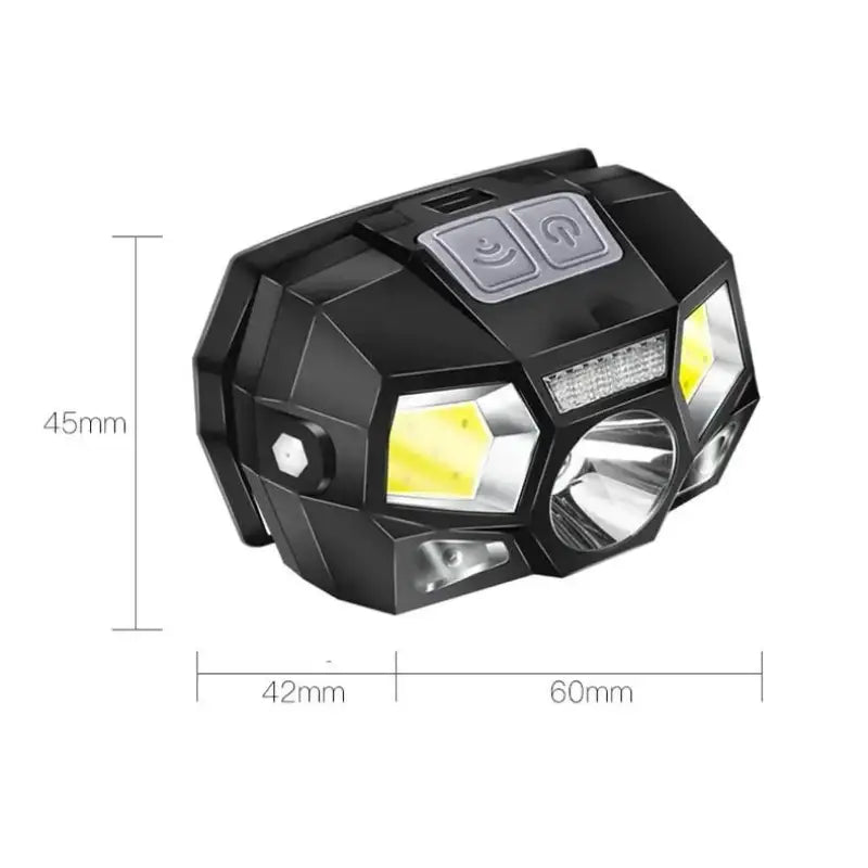 LAMPE FRONTALE - LAMPE FRONTALE 7000 LUMENS LED