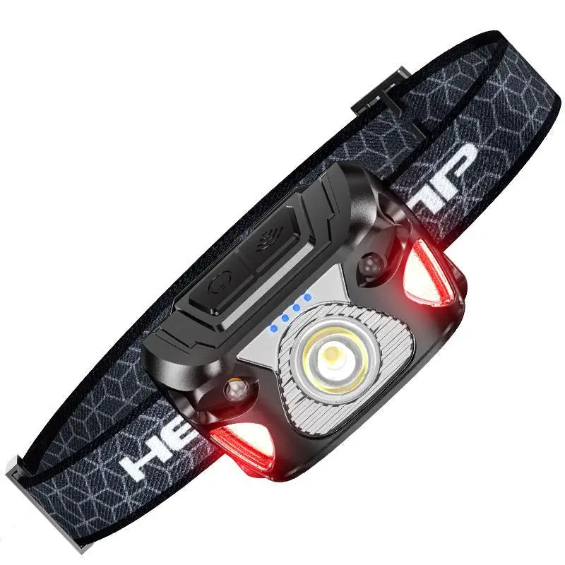 Lampe frontale lumière rouge