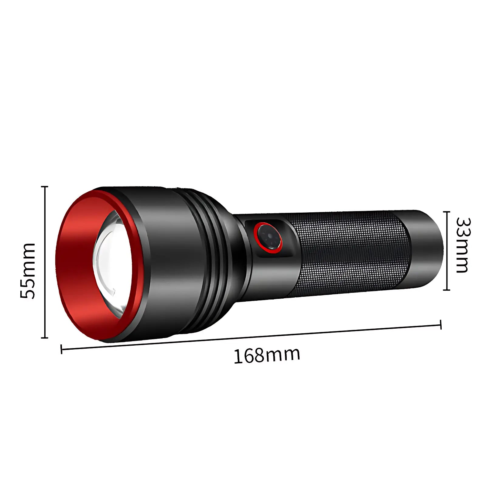 Lampe torche led aluminium