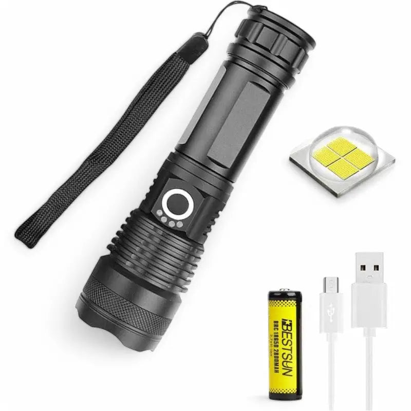 Lampe torche led multifonctions